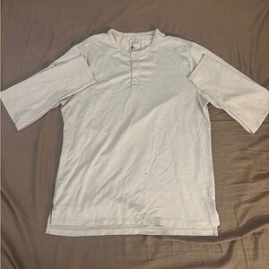 STYLUS Light Gray Casual Button Down Shirt